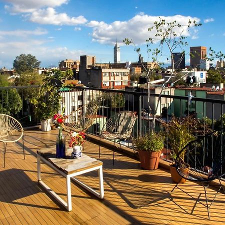 Casa Indigo Cdmx Hostel Mexico City Ngoại thất bức ảnh