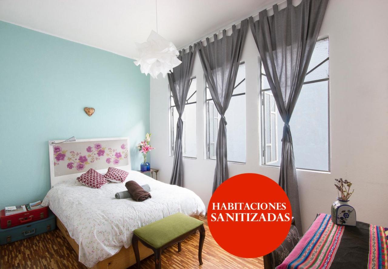 Casa Indigo Cdmx Hostel Mexico City Ngoại thất bức ảnh