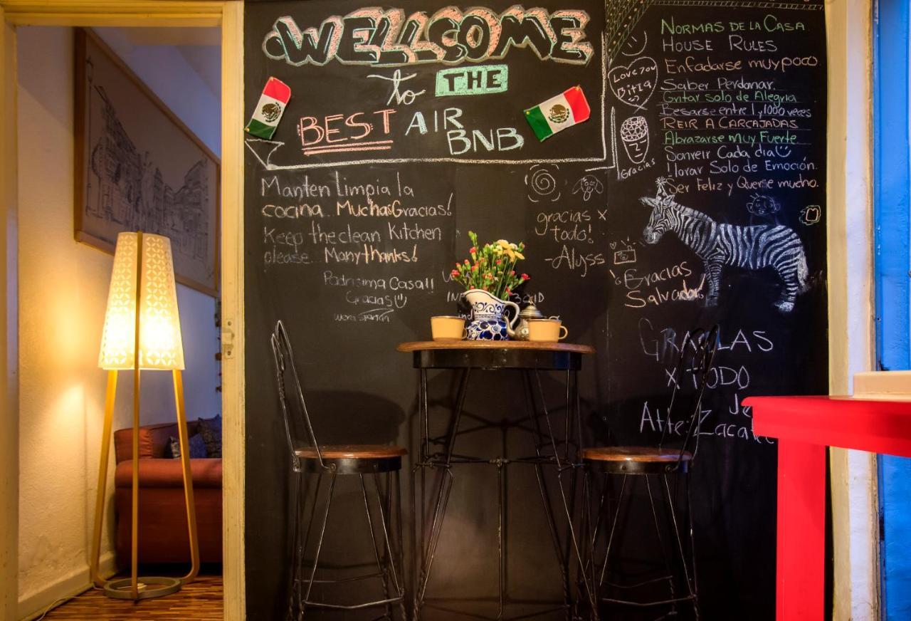 Casa Indigo Cdmx Hostel Mexico City Ngoại thất bức ảnh