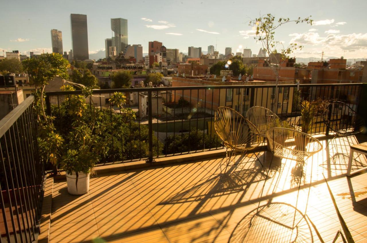 Casa Indigo Cdmx Hostel Mexico City Ngoại thất bức ảnh